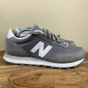 New Balance 574 Core Gray Womens Size 8 Gray White Casual Low Top Shoes WL501BGW